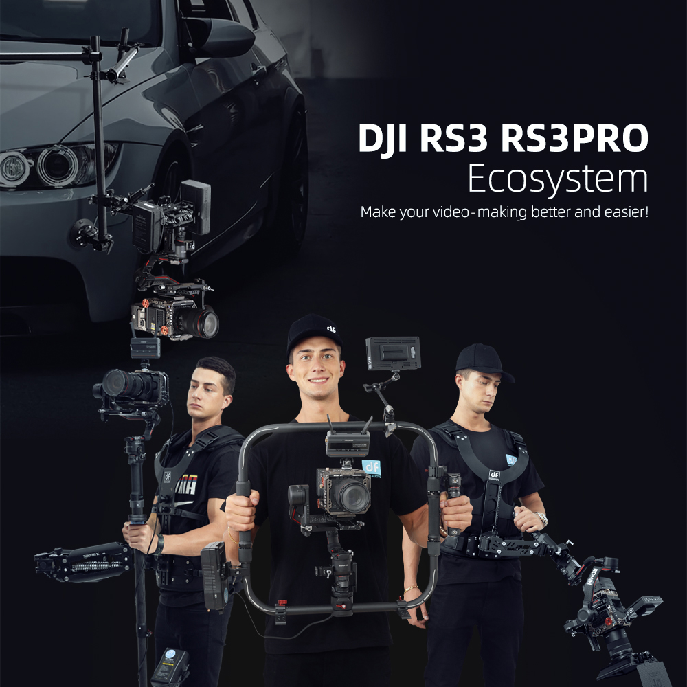 DIGITALFOTO Ecosystem for Newly Released DJI RS3 RS3 PRO