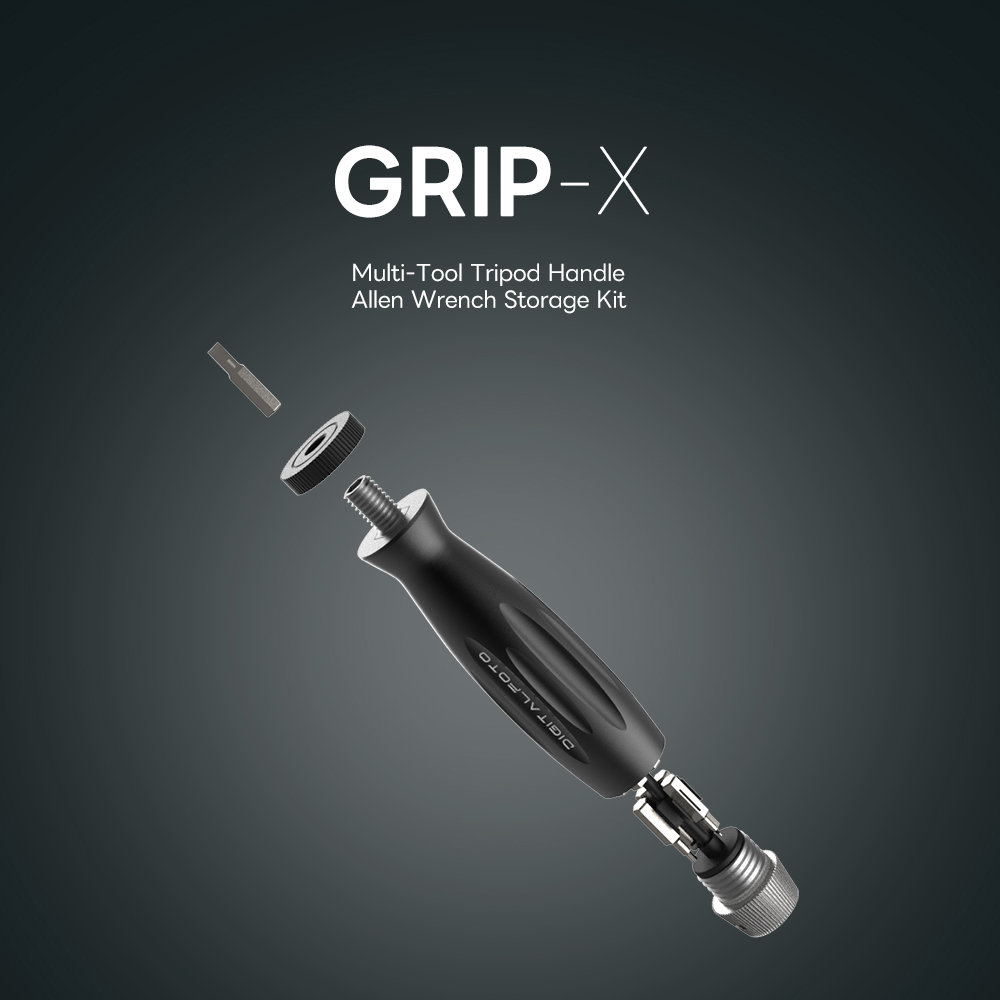 GRIP-X Multi-Tool Tripod Handle Allen Key Spanner Storage Kit for